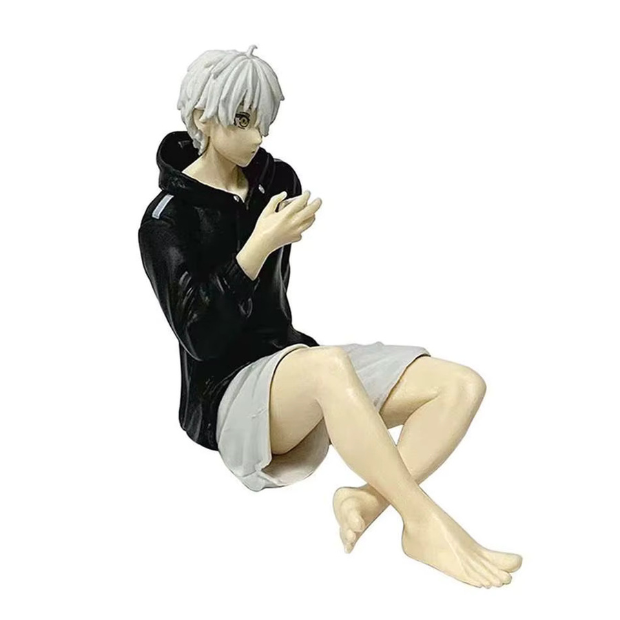 Bandai Blue Lock Nagi Seishiro, Sitzende Selfie-Puppe, Modellfigur, 8,5cm - Bild 2