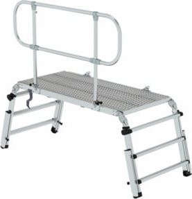 Munk Rettungs- und Arbeitsplattform Premium aus Aluminium in Silber - Bild 1