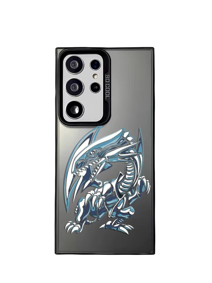 Y-YU-Gi-OhS Anime Silikon Handyhülle für Samsung Galaxy S25 Edge S24 S23 S22 S21 S20 Ultra in Silber - Bild 5