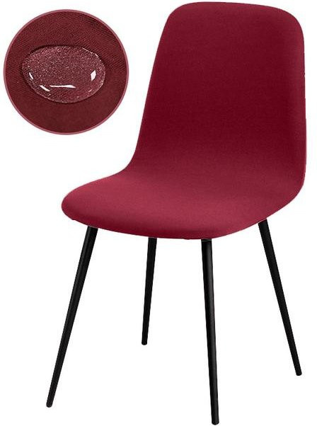 YZFZP Moderne Stuhlhussen aus elastischem Stretch-Material für Esszimmerstühle, 1 Stück - Bild 1