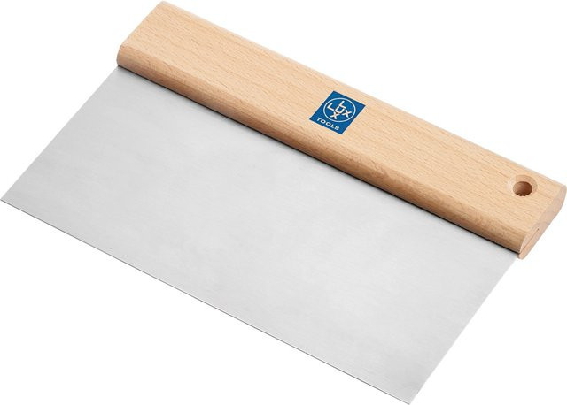 LUX-TOOLS Flächenspachtel in Silber und Stahl, Breite: 20 cm - Bild 1