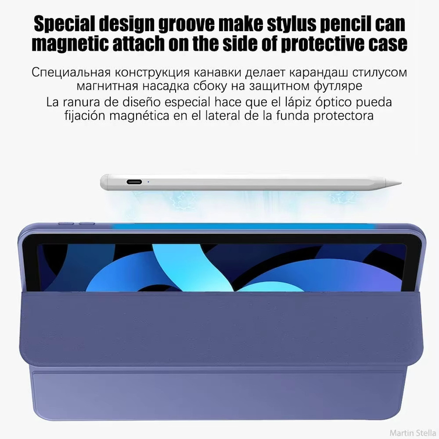 Xiaomi Tablet Hülle aus Leder und Silikon in Grün für Redmi Pad SE und Xiaomi Pad 6 Pro/7 Pro/8/5/6 Pro Modelle - Bild 4