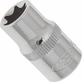 Vigour Steckschlüsseleinsatz V2722N E-Profil SW E10, 1/4 Zoll (6,3 mm) Vierkant, Silber - Bild 1