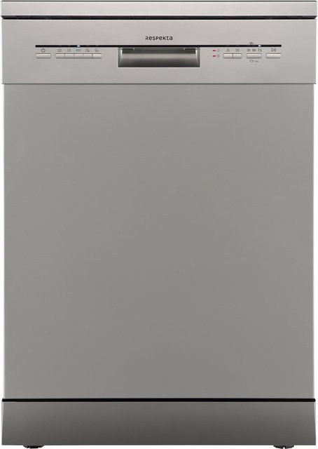 Respekta Standgeschirrspüler Bena in Silber, Breite: 60 cm - Bild 1
