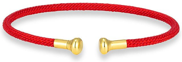 Armband Kupfer, rot, Perle, Herren, 58-60mm - Bild 1