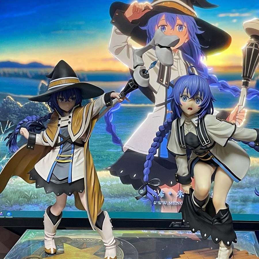 Yiran toy 1 Magierin Roxy Migurdia Mushoku Tensei: Jobless Reincarnation Actionfigur PVC Statue 25cm - Bild 2