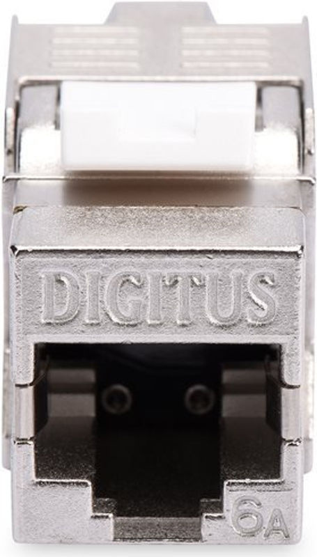 Digitus DN-93615-24 RJ45-Einbaumodul Cat.6a Keystone Jack geschirmt 500MHz in Weiß - Bild 2
