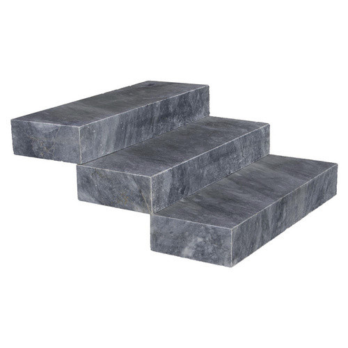 WOHNRAUSCH Blockstufe Pandora Blue aus Kalkstein in Blau/Grau, B: 35 cm, T: 100 cm, H: 15 cm - Bild 2