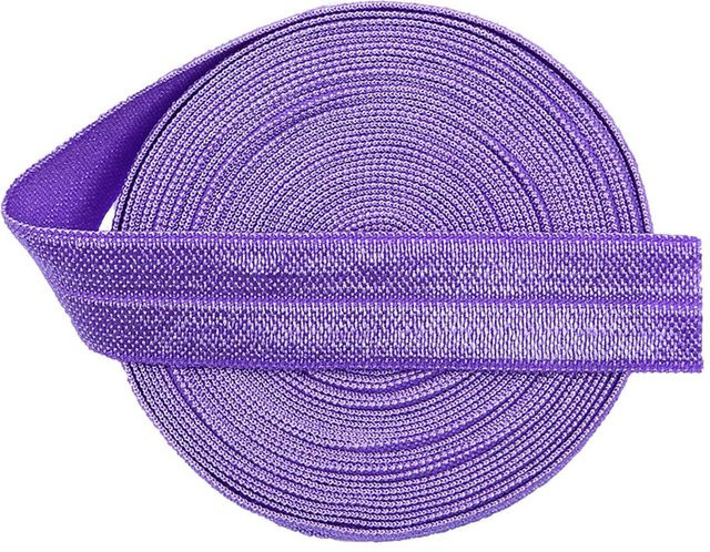 Home Craftdiy Elastisches Spandex-Band für Näharbeiten, Dunkelviolett, Breite: 1,5 cm - Bild 1
