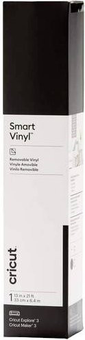 Cricut Smart Vinyl Removable Folie Schwarz 33 x 640 cm - Bild 1