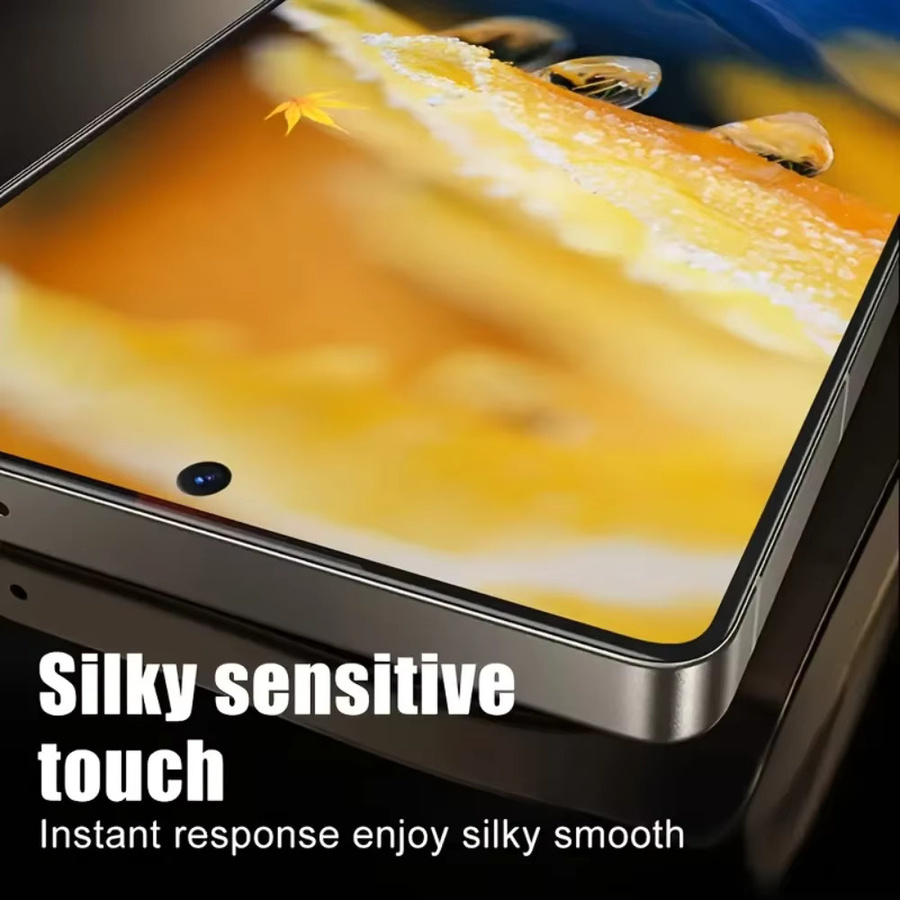 3er-Pack Ultra HD Displayschutzfolie aus gehärtetem Glas für Samsung Galaxy S25 S24 S23 S22 S21 S20 Ultra und FE Modelle, transparent - Bild 2