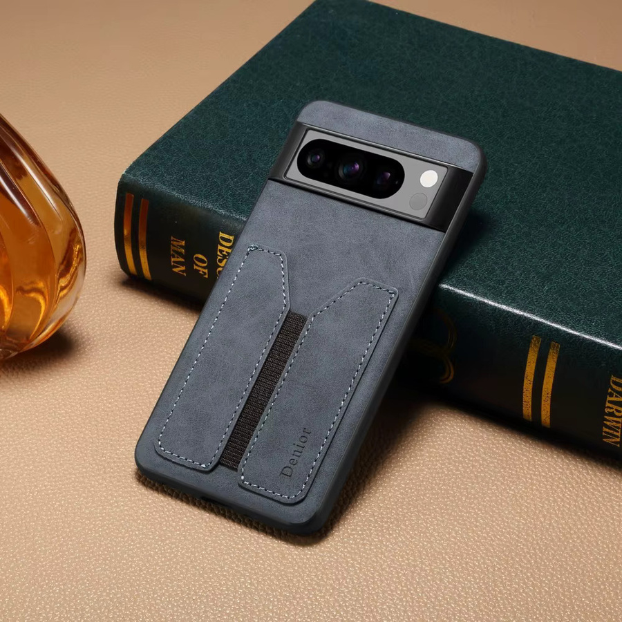 Business-Ledertasche für Google Pixel mit Kartenhalter und stoßfester Ganzkörperabdeckung, kompatibel mit Pixel 9 Pro XL und Pixel 8 Pro - Bild 2