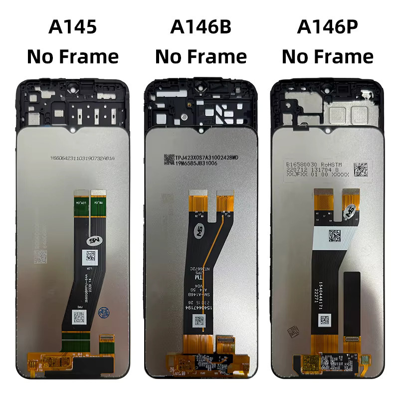 IPS Display mit Touchscreen Digitizer für Samsung Galaxy A14 4G 5G, 6,6 Zoll, Schwarz - Bild 4