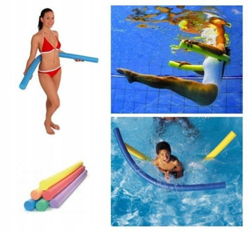 Flexible Schwimmnudel aus EVA-Schaum für Pool und Strand, Länge: 160 cm, Durchmesser: 6,7 cm - Bild 3