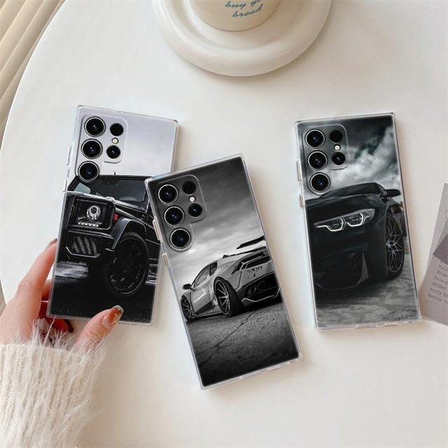 Sportwagen Handyhülle für Samsung Galaxy S26 S25 S24 S23 S22 S21 S20 Ultra FE Plus 5G - Bild 1