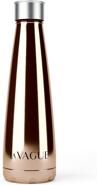 LA VAGUE Edelstahl-Isolierflasche GRAVITY in Gold, 0,32 l - Bild 1