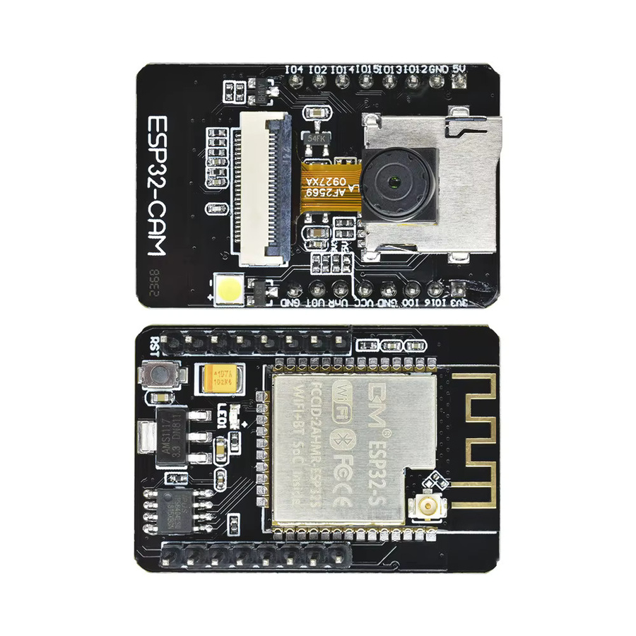 diymore ESP32-CAM Entwicklungsboard mit OV2640 Kameramodul 2.0MP, WiFi und Bluetooth in Schwarz - Bild 2