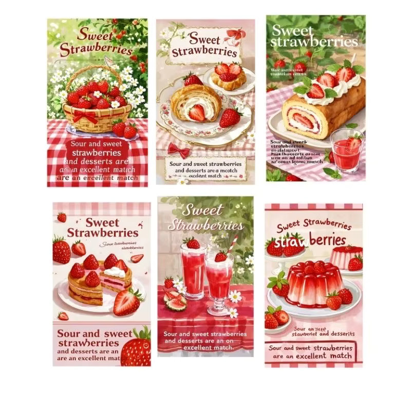Rechteckige Etikettenaufkleber in Multicolour für Scrapbooking und Geschenkverpackungen aus Papier - Bild 2