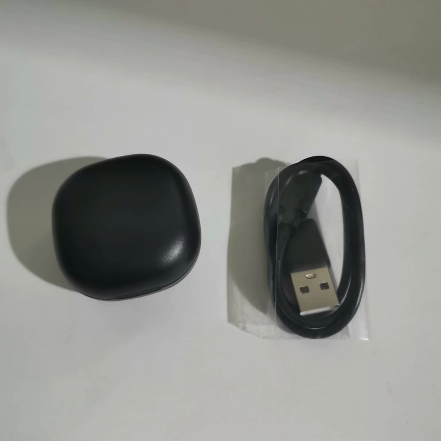 Uhoofit Ladehülle für R09 Smart Ring, tragbare Ladebox mit magnetischem Ladeanschluss für R02 R03 R04 R05 R06 R08, Schwarz - Bild 2
