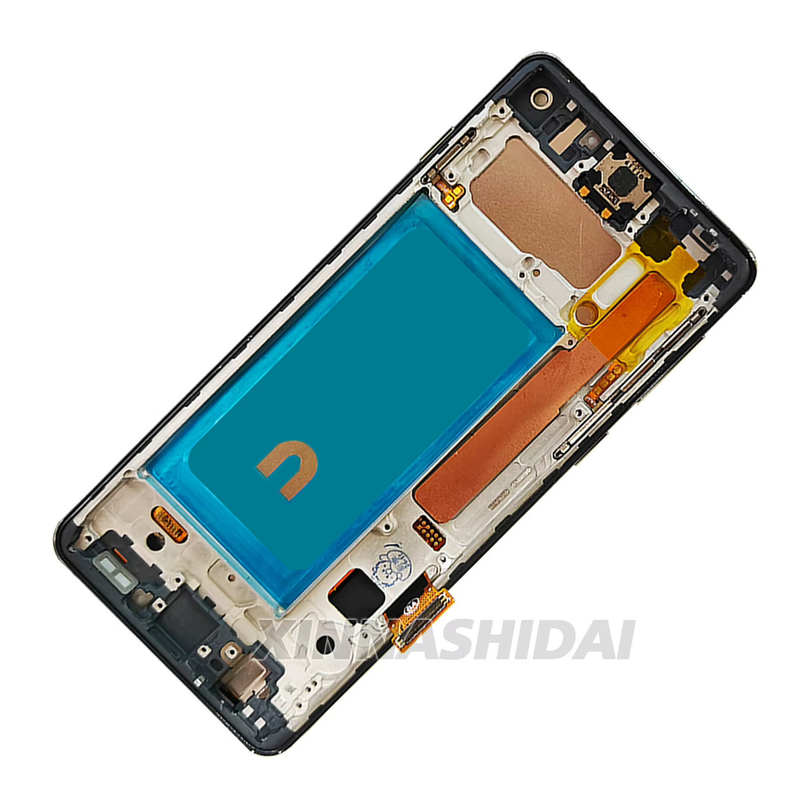 Samsung Galaxy S10 TFT-Bildschirm-Display mit Touchscreen-Digitizer-Rahmen in Schwarz für SM-G973F SM-G973U SM-G973W Ersatzteil - Bild 3