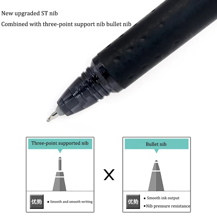 Pilot Radierbarer Gelstift BLRT-FRP5 Neuer ST-Spitzenmodell in Lila mit 0,5 mm Schreibspitze - Bild 5