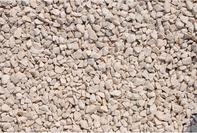 Marmorsplitt Scherf Chateau-Beige 8 - 12 mm, 25 kg - Bild 1