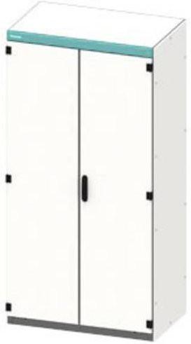 Siemens Schaltschrank aus Stahl in Grau B/T/H: 90 x 60 x 180 cm - Bild 1