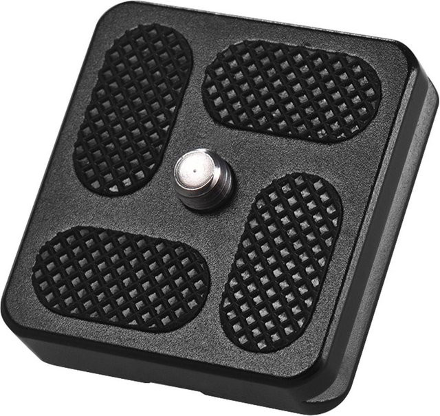 Shoemst Universelle Schnellwechselplatte D 40T aus Aluminiumlegierung für Arca Swiss und Benro, Farbe: Schwarz, B/T: 40 x 38 mm - Bild 1