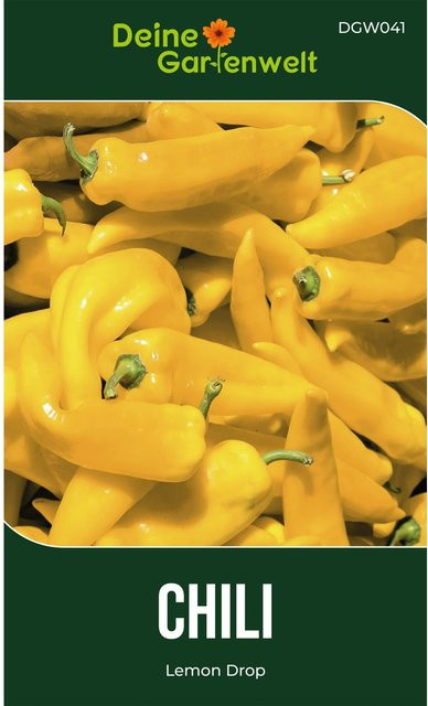 Deine Gartenwelt Chili Lemon Drop Gemüsesamen - Bild 1