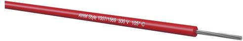Kabeltronik Schaltlitze 1 x 0,88mm² Rot 250m - Bild 1