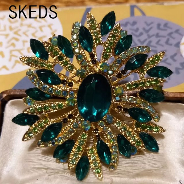 SKEDS Blumenbrosche, Damen - Bild 1