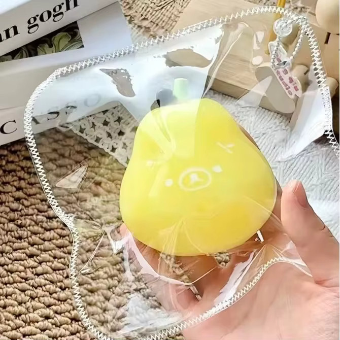 Rilakkuma Birnen-Squishy-Spielzeug, dehnbares TPR-Quetschspielzeug - Bild 4