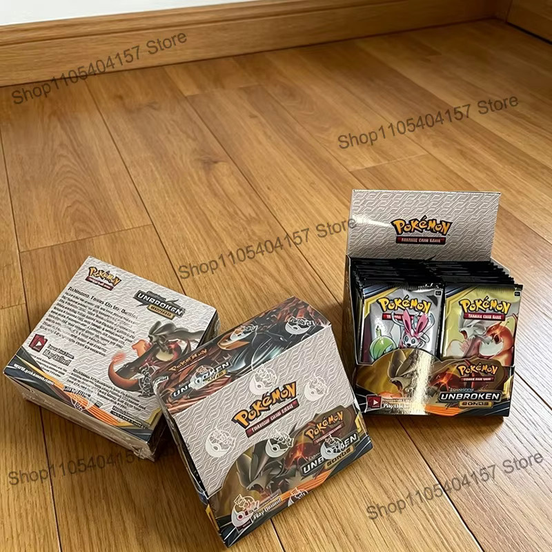 Pokémon Sun & Moon Unbroken Bonds, Englische Booster-Kampfkarten, Sammelkartenspiel, 360 Stück - Bild 2