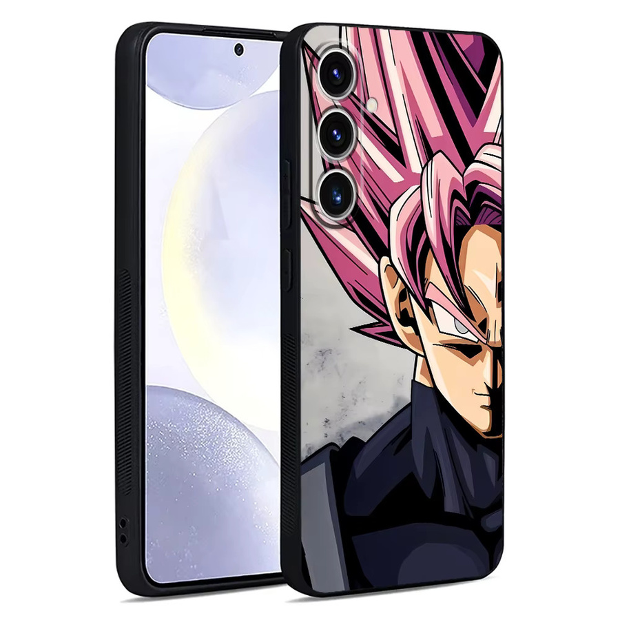 Dragon Ball Goku Handyhülle für Samsung Galaxy S24 Plus S25 Edge S23 Ultra S21 FE S20 in Schwarz - Bild 4