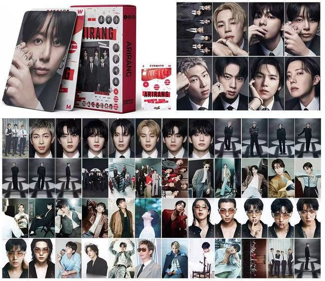 BTS Lomo-Kartenalbum Merchandise Flashcard, 55-teiliges Set - Bild 1