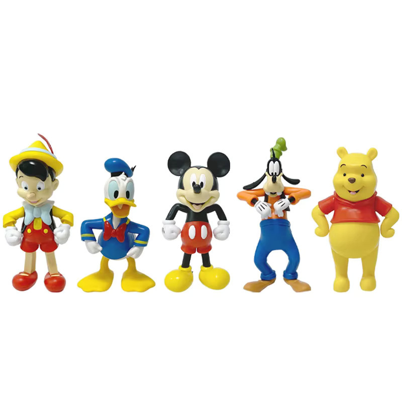 TOPTOY Disney Mickey Mouse Donald Duck Winnie The Pooh Goofy Actionfigur, Kunststoff, Einzelfigur - Bild 2