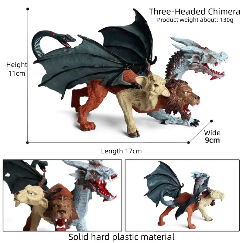 Oenux Mythos-Drachen-Monster-Modell, Actionfiguren, Dinosaurier, Fantasy, Kunststoff - Bild 4