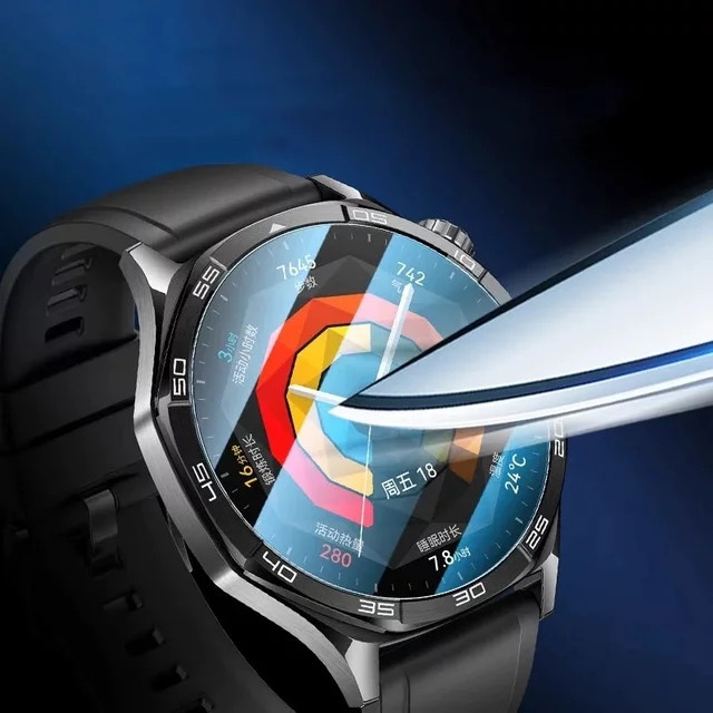 yunfook Displayschutzfolie Glas, Huawei Watch GT 5, 46 mm, 41 mm, 42 mm - Bild 1