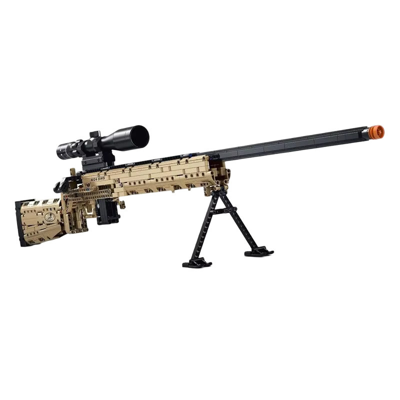ZKZC MOC SWAT Militär-Scharfschützengewehr Sturmgewehr Baustein, ab 8 Jahren - Bild 2