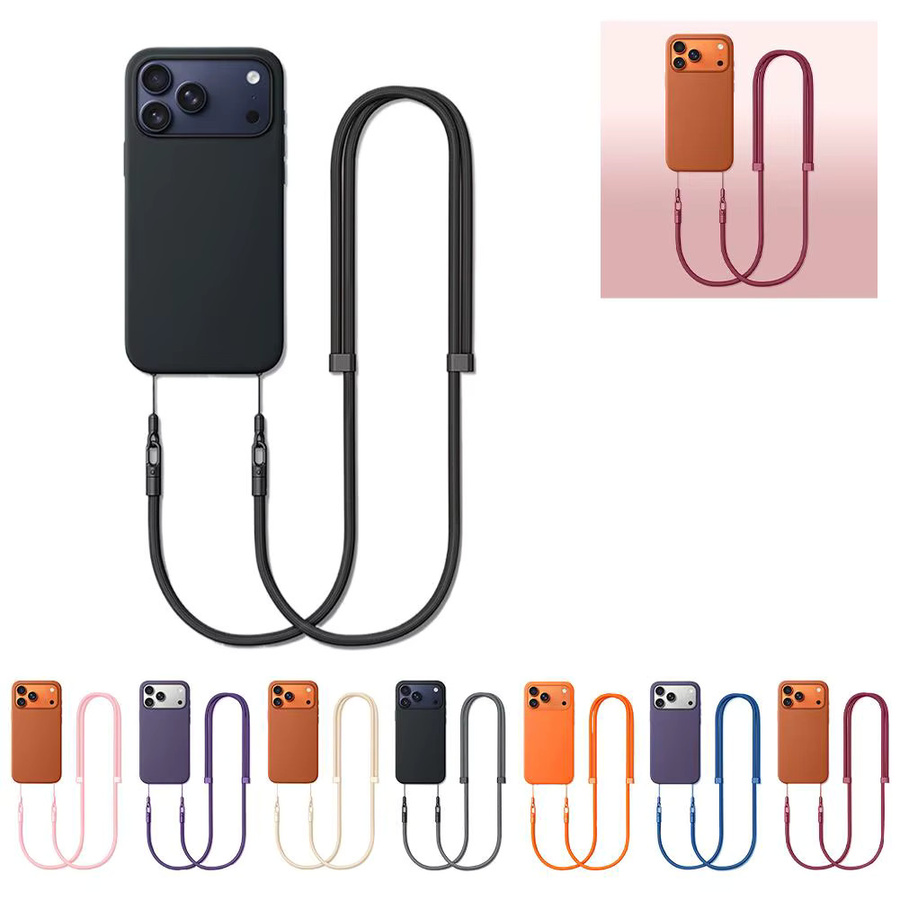 Magnetisches Lanyard für iPhone 17 Pro Max mit verstellbarem Umhängegurt und Handyhülle-Abdeckung - Bild 3