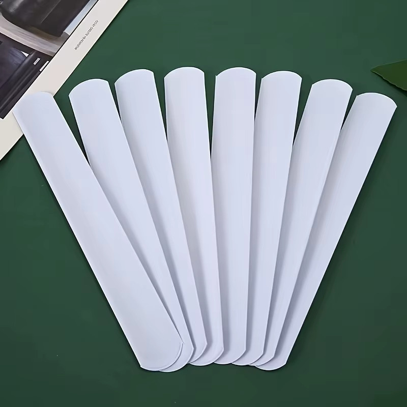 10-teiliges Set weiße Papierklemmen aus Metall als multifunktionaler Organizer für die Verpackung und Aufbewahrung - Bild 3