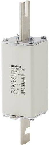 Siemens Sicherungseinsatz 2er-Set, Größe 1L, 250A, Weiß - Bild 1