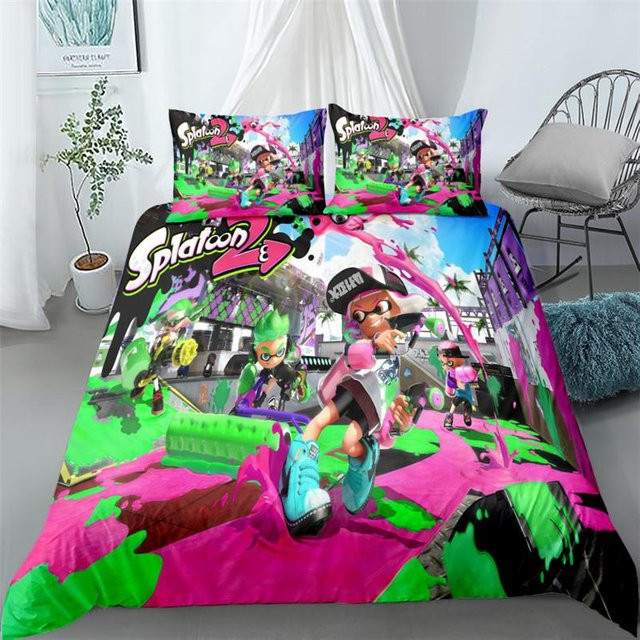 Donkey Kong Switch Bettwäsche Set aus Mikrofaser mit Motiv, Mehrfarbig, B/H: 245 x 210 cm - Bild 1