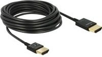 DeLOCK Slim Premium HDMI Anschlusskabel High Speed 3D 4K Schwarz 3,0 m - Bild 1