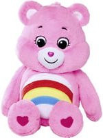 Simba Care Bears Glücksbärchis Kuscheltier Hurrabärchi in Pink, 60 cm - Bild 1