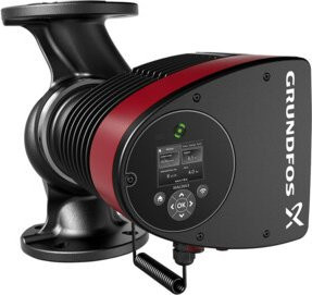Grundfos Heizungsumwälzpumpe MAGNA3 50-80F, DN 50, PN 16, 230 V, Schwarz mit Isolierung - Bild 1
