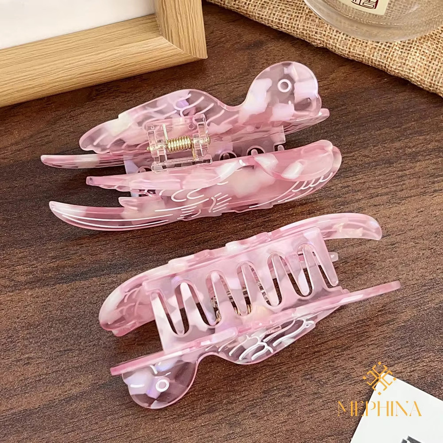 MEPHINA Animal Series Haarklammern, rosa, Damen - Bild 2