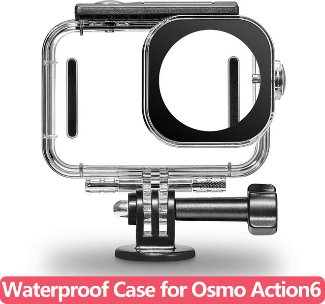 DJI Osmo Action 6 Wasserdichtes Unterwassergehäuse als Schutzhülle für deine Action-Kamera in Transparent - Bild 1