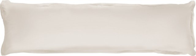LIVARNO Mikrofaser-Satin-Kissenbezug in Beige, B/L: 40 x 145 cm - Bild 1