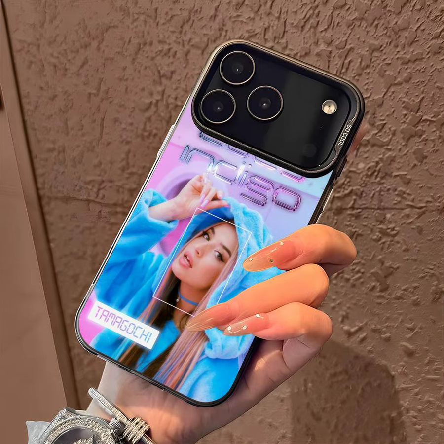 Sänger L-Lola Handyhülle für iPhone 17 16 15 14 13 12 11 Pro Max Air in Mehrfarbig Matt Laser Metallic Aurora - Bild 2